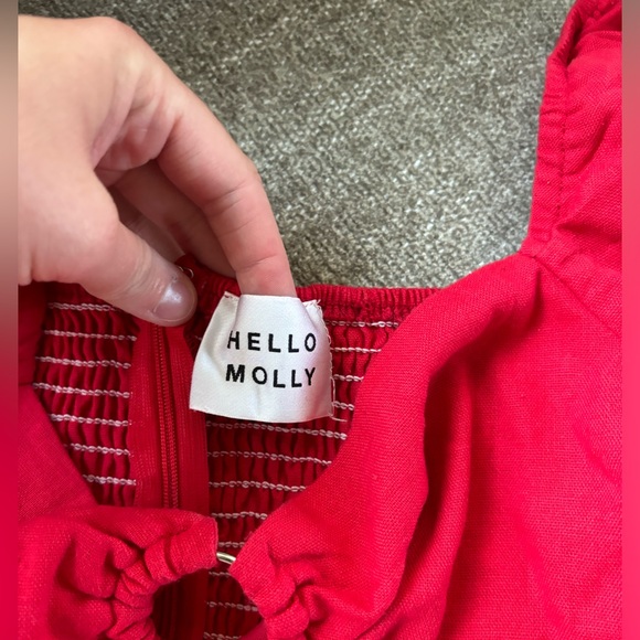 Hello molly Move your body dress red - Picture 5 of 6